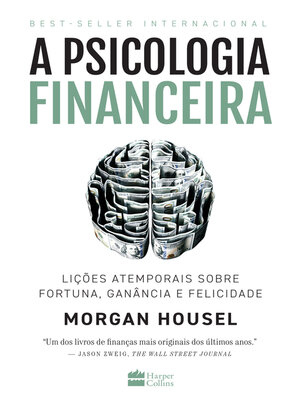 cover image of A psicologia financeira
